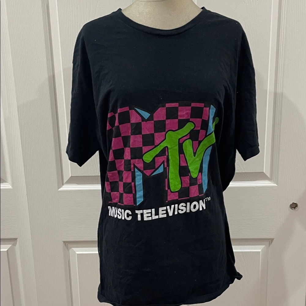 MTV Black Graphic T-Shirt